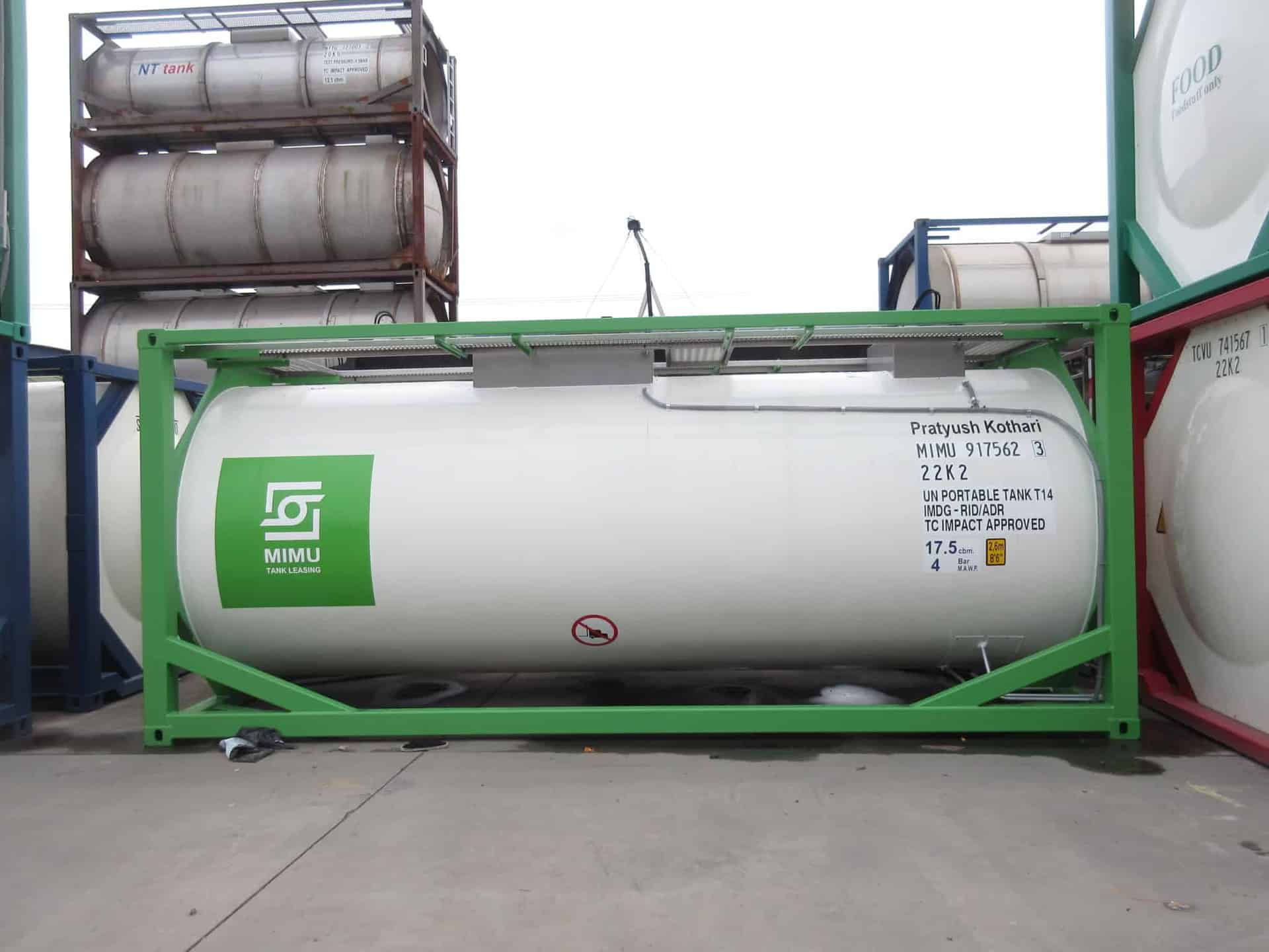 MIMU ISO tank leasing - Container