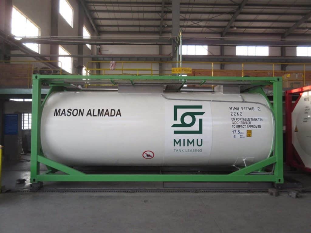 MIMU ISO tank leasing - Container